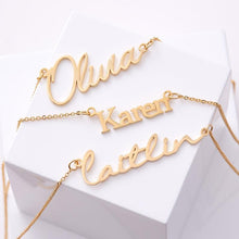 Load image into Gallery viewer, Custom Name Necklace