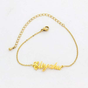 Custom Name Chain Bracelet