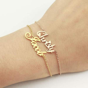 Custom Name Chain Bracelet